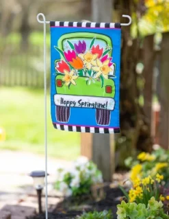 Evergreen Springtime Truck Garden Applique Flag 12.5 X 18 Inches Indoor Outdoor Decor -Optimal Home Decoration GUEST aa651020 04a6 4401 9272 ec1d2de6ed79