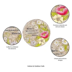 Evergreen 10" A Mother's Light Memorial Stepping Stone, Indoor And Outdoor Decor For Home, Lawn And Garden -Optimal Home Decoration GUEST b03a176d 7921 488d bac7 80a70a580dbb