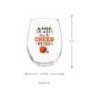 Evergreen Cleveland Browns, 17oz Boxed Stemless Wine