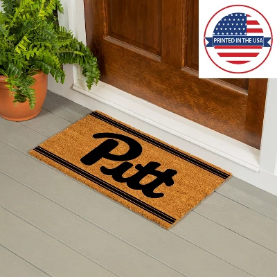 Evergreen University Of Pittsburgh Logo Turf Mat, Brown- 28 X 16 Inches Indoor Outdoor Doormat 5 Evergreen University Of Pittsburgh Logo Turf Mat, Brown- 28 X 16 Inches Indoor Outdoor Doormat - Image 5