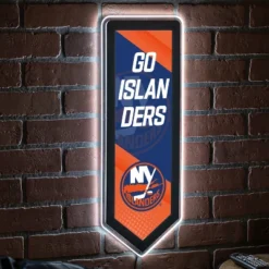 Evergreen Ultra-Thin Glazelight LED Wall Decor, Pennant, New York Islanders- 9 X 23 Inches Made In USA -Optimal Home Decoration GUEST b2426705 5c8b 45bd a5a7 06eb7ce0056d