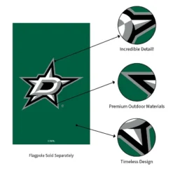 Evergreen NHL Dallas Stars Applique House Flag 28 X 44 Inches Outdoor Decor For Homes And Gardens -Optimal Home Decoration GUEST b5daee6c 1b07 4546 85a2 434d9e503290