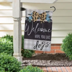 Evergreen Dogs And Checks Garden Burlap Flag 12.5 X 18 Inches Indoor Outdoor Decor 8 Evergreen Dogs And Checks Garden Burlap Flag 12.5 X 18 Inches Indoor Outdoor Decor -Optimal Home Decoration GUEST b88a79b5 0c80 4054 b6ab 22a05ec754ac