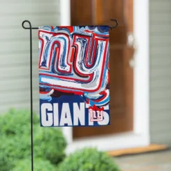 Evergreen NFL New York Giants Suede House Flag 28 X 44 Inches Outdoor Decor For Homes And Gardens