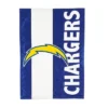 Evergreen NFL LA Chargers Garden Applique Flag 12.5 X 18 Inches Indoor Outdoor Decor