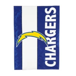 Evergreen NFL LA Chargers Garden Applique Flag 12.5 X 18 Inches Indoor Outdoor Decor