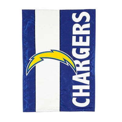 Evergreen NFL LA Chargers Garden Applique Flag 12.5 X 18 Inches Indoor Outdoor Decor 1 Evergreen NFL LA Chargers Garden Applique Flag 12.5 X 18 Inches Indoor Outdoor Decor