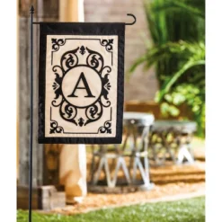 Evergreen Flag Cambridge Chic Letter A Monogram Applique Garden Flag - 12.5" Wide X 18" High 9 Evergreen Flag Cambridge Chic Letter A Monogram Applique Garden Flag - 12.5" Wide X 18" High -Optimal Home Decoration GUEST bc8a52d9 7102 4af8 a7ee 1eba434b8a4d