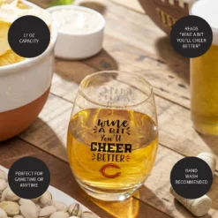 Evergreen Chicago Bears, 17oz Boxed Stemless Wine -Optimal Home Decoration GUEST bc96db8b fbef 4375 8d23 8ded417a2b3a