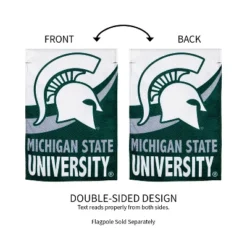 Evergreen Flag, DS New Burlap, Garden, Michigan State University -Optimal Home Decoration GUEST bdc62645 244d 42c0 bccd f845ee482a1d