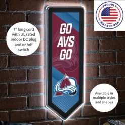 Evergreen Ultra-Thin Glazelight LED Wall Decor, Pennant, Colorado Avalanche- 9 X 23 Inches Made In USA 8 Evergreen Ultra-Thin Glazelight LED Wall Decor, Pennant, Colorado Avalanche- 9 X 23 Inches Made In USA -Optimal Home Decoration GUEST c16588d9 6346 4ab2 a780 bbec9cd29e0b