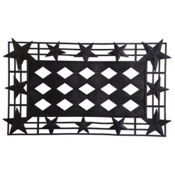 Evergreen Indoor Outdoor Patriotic 4th Of July Bundle Set Of 4 - Door Hanger Door Decor Truck Sassafras Doormat Frame And Sassafras Insert -Optimal Home Decoration GUEST c8dfc6c3 c115 4512 b430 69628415f368