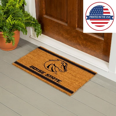 Evergreen Boise State University Logo Turf Mat, Brown- 28 X 16 Inches Indoor Outdoor Doormat 5 Evergreen Boise State University Logo Turf Mat, Brown- 28 X 16 Inches Indoor Outdoor Doormat - Image 5