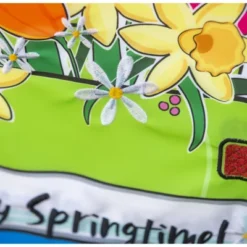 Evergreen Springtime Truck Garden Applique Flag 12.5 X 18 Inches Indoor Outdoor Decor -Optimal Home Decoration GUEST cb1a6e89 35ed 4715 aacc 6c53ef3d073f