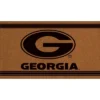 Evergreen University Of Georgia Logo Turf Mat, Brown- 28 X 16 Inches Indoor Outdoor Doormat