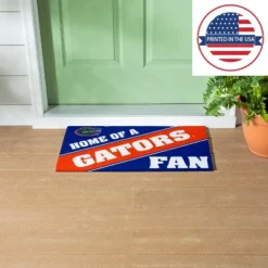 Evergreen University Of Florida Looped PVC Trapper Indoor Outdoor Doormat 1'4"x2'4" Multicolored -Optimal Home Decoration GUEST cf8208e1 c920 4ee4 85da bb4b1c9b1b4a