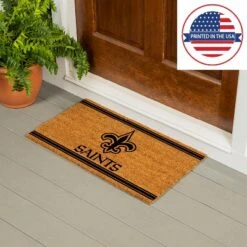 Evergreen New Orleans Saints Logo Turf Mat, Brown- 28 X 16 Inches Indoor Outdoor Doormat 10 Evergreen New Orleans Saints Logo Turf Mat, Brown- 28 X 16 Inches Indoor Outdoor Doormat -Optimal Home Decoration GUEST cfc8a6f8 1c68 4a09 bb6b 423462e66387