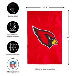 Evergreen NFL Arizona Cardinals Applique House Flag 28 X 44 Inches Outdoor Decor For Homes And Gardens -Optimal Home Decoration GUEST cffdb767 d42d 4f9c 9d5c eab6abdb48b7
