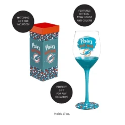 Evergreen Miami Dolphins, 17oz Boxed Stemware -Optimal Home Decoration GUEST d1e8fc02 d49f 460a 8beb 1583466fdfae