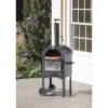 Evergreen Charcoal Grill/Oven- 25.39 X 61.42 X 19.68 Inches Outdoor Safe And Weather Resistant For Outdoor Dining And Heating