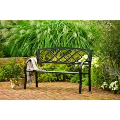 Evergreen Celtic Knot Garden Bench -Optimal Home Decoration GUEST d2963492 580d 4e9b b555 7f139d29907e