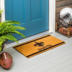 Evergreen New Orleans Saints Logo Turf Mat, Brown- 28 X 16 Inches Indoor Outdoor Doormat 9 Evergreen New Orleans Saints Logo Turf Mat, Brown- 28 X 16 Inches Indoor Outdoor Doormat -Optimal Home Decoration GUEST d5d4b421 1092 4668 91a7 492283ff3cee