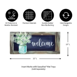 Evergreen Hanging Mason Jar Sassafras Indoor Outdoor Switch Doormat 1'10"x10" Multicolored 5 Evergreen Hanging Mason Jar Sassafras Indoor Outdoor Switch Doormat 1'10"x10" Multicolored -Optimal Home Decoration GUEST d5f56b85 7aca 4fdf 8904 45f87ff03267