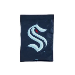 Evergreen NHL Seattle Kraken Garden Applique Flag 12.5 X 18 Inches Indoor Outdoor Decor