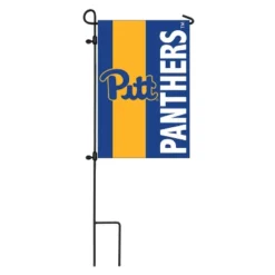 Evergreen Collegiate University Of Pittsburgh Embroidered Logo Applique Garden Flag, 12.5 X 18 Inches Indoor Outdoor Double Sided Decor