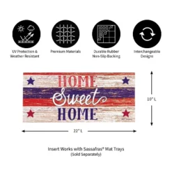 Evergreen Farmhouse Home Sweet Home Sassafras Indoor Outdoor Switch Doormat 1'10"x10" Multicolored -Optimal Home Decoration GUEST dab23169 9df6 4754 b525 e505fd56aed0