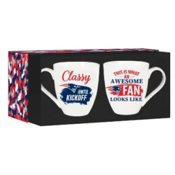 Evergreen New England Patriots, Ceramic Cup O'Java 17oz Gift Set -Optimal Home Decoration GUEST dc51e30d 1156 4d6c abe7 cc365c82786f