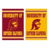 Evergreen NCAA University Of Southern California Garden Suede Flag 12.5 X 18 Inches Indoor Outdoor Decor