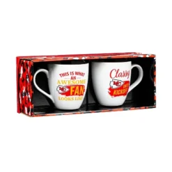 Evergreen Kansas City Chiefs, Ceramic Cup O'Java 17oz Gift Set