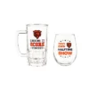 Evergreen Chicago Bears, Stemless 17OZ Wine & Beer 16 OZ Gift Set