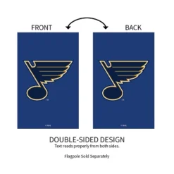 Evergreen NHL St Louis Blues Applique House Flag 28 X 44 Inches Outdoor Decor For Homes And Gardens -Optimal Home Decoration GUEST ecbe742f 3135 46c6 9b11 62d20ada611a