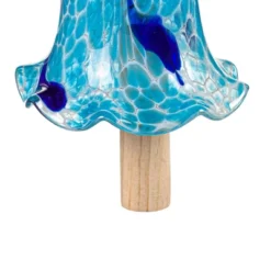 Evergreen Art Glass Speckle Blue Floral Shaped Bell Chime- 7 X 7 X 7 Inches Outdoor Decor 7 Evergreen Art Glass Speckle Blue Floral Shaped Bell Chime- 7 X 7 X 7 Inches Outdoor Decor -Optimal Home Decoration GUEST ecc023c9 d3f0 4fc6 ae3c e0bf4010f8d0