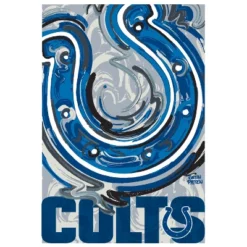 Evergreen Indianapolis Colts, Suede GDN, Justin Patten Logo
