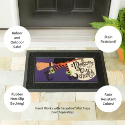 Evergreen Welcome My Pretties Sassafras Indoor Outdoor Switch Doormat 1'10"x10" Purple 7 Evergreen Welcome My Pretties Sassafras Indoor Outdoor Switch Doormat 1'10"x10" Purple -Optimal Home Decoration GUEST edada2fd 0c00 4a1f a4d1 95e528dbd071