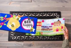 Evergreen Indoor Outdoor Doormat Bundle Set Of 5 - Frame And 4 Welcome Seasonal Inserts Winter Cardinal Halloween Thanksgiving Christmas -Optimal Home Decoration GUEST f0f33bb2 b1fb 4ef9 88ac 6e6bc3e967ba