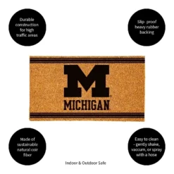 Evergreen University Of Michigan Logo Turf Mat, Brown- 28 X 16 Inches Indoor Outdoor Doormat 8 Evergreen University Of Michigan Logo Turf Mat, Brown- 28 X 16 Inches Indoor Outdoor Doormat -Optimal Home Decoration GUEST f12f962d ced3 4a2f b1e7 6eae20e5a6a7