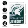 Evergreen Flag, DS New Burlap, Garden, Michigan State University