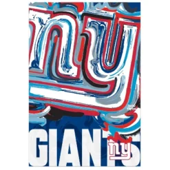 Evergreen NFL New York Giants Garden Suede Flag 12.5 X 18 Inches Indoor Outdoor Decor