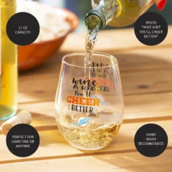 Evergreen Miami Dolphins, 17oz Boxed Stemless Wine -Optimal Home Decoration GUEST f59cfec1 7989 47e2 9964 a0a24bf6a4b5