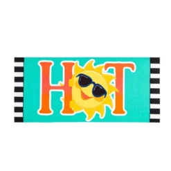 Evergreen 4-Season Sassafras Mats, Set Of 6, Whimsical