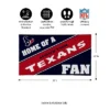 Evergreen Houston Texans, Team Turf Mat- 28 X 16 Inches Indoor Outdoor Doormat