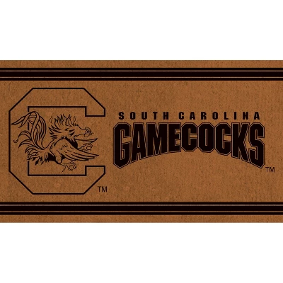 Evergreen University Of South Carolina Logo Turf Mat, Brown- 28 X 16 Inches Indoor Outdoor Doormat 1 Evergreen University Of South Carolina Logo Turf Mat, Brown- 28 X 16 Inches Indoor Outdoor Doormat