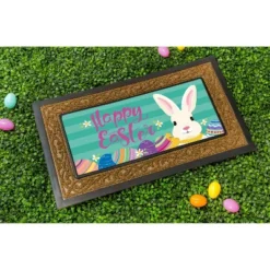 Evergreen Easter Bunny Sassafras Indoor Outdoor Switch Doormat 1'10"x10" Blue 9 Evergreen Easter Bunny Sassafras Indoor Outdoor Switch Doormat 1'10"x10" Blue -Optimal Home Decoration GUEST f948918e b113 4772 9274 1d0cd2784472