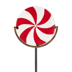 Home & Garden Candy Cane Garden Stake - One Yard Stake 33.0 Inches - Yard Decor Christmas - - Glass - Multicolored -Optimal Home Decoration GUEST f9d49224 20e7 474b 8646 e569af6123fc