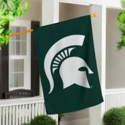 Evergreen NCAA Michigan State University Applique House Flag 28 X 44 Inches Outdoor Decor For Homes And Gardens -Optimal Home Decoration GUEST fa2a7e87 943a 494c 9f30 779c8189e04c