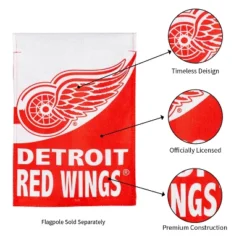 Evergreen Flag, DS New Burlap, Garden, Detroit Red Wings -Optimal Home Decoration GUEST fbac8b9d 8617 4241 905d ceb8a906bd14